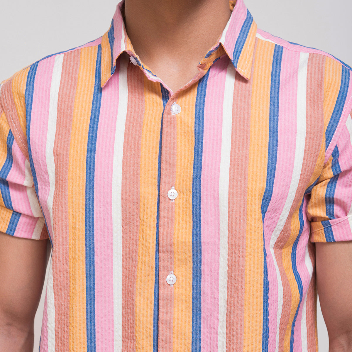 Prism pin striped shirt